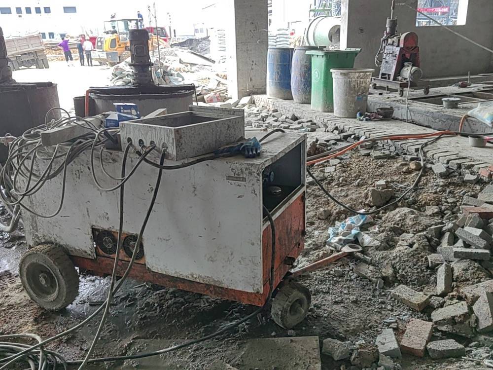 桂林某工业厂房地坪沉降注浆施工